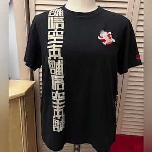 🇯🇵Naruto Shippuden Akatsuki Japanese Script Black Graphic T-Shirt🇯🇵